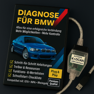 K+D-CAN OBD2 Diagnose Interface – für BMW – Codierung – inkl. Kundencenter & Support
